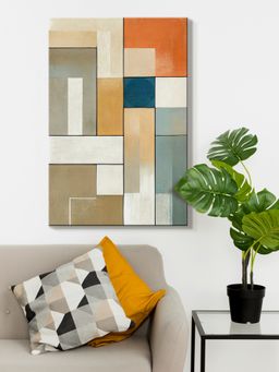 999Store - Geometric Canvas Painting