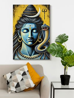 999Store - Lord Shiva Canvas Painting