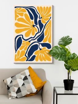 999Store - Bold Floral Canvas Painting
