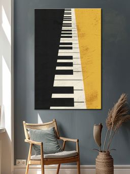 999Store - Piano Keys Canvas Painting