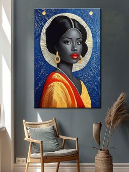 999Store - Ethnic Beauty Canvas-Wrapped Painting