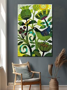 999Store - Whimsical Garden Canvas Painting