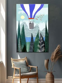 999Store - Minimalist Walk Through The Field Canvas Painting