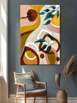 999Store - Organic Shapes & Nature Canvas-Wrapped Painting