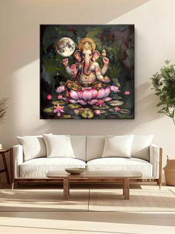 999Store - Ganesha Infinite Grace The Guardian of Wisdom Prosperity & Inner Peace Painting