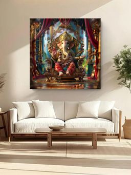 999Store - In The Heart of The Universe Lord Ganesha Divine Guidance Painting
