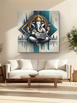 999Store - Ganesha Cosmic Dance The Eternal Guardian Painting