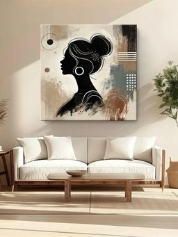 999Store - Minimalist Female Silhouette Canvas Elegant Painting