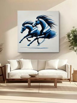 999Store - Galloping Horses Canvas Dynamic & Energetic Horse Painting