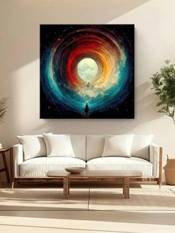 999Store - Cosmic Tunnel Canvas Mesmerizing Abstract Art Painting