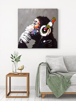 999Store - Monkey Art Modern Decor Quirky Wall Art Painting