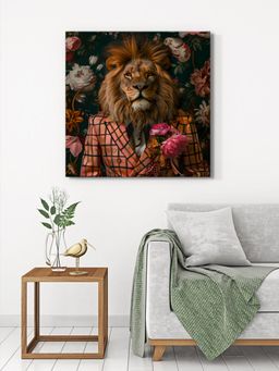 999Store - Geometric Lion Painting