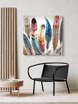 999Store - Colorful Feathers Painting