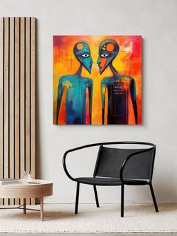 999Store - Abstract Faces Painting
