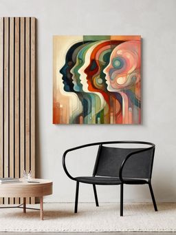 999Store - Multicolor Faces Painting