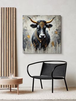 999Store - Nandi Divine Bull Traditional Decor Worship Rooms Canvas Painting