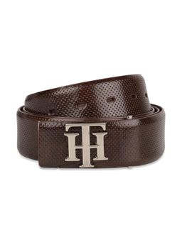 Tommy Hilfiger - Men'S Leather Belt Yangy -Brown