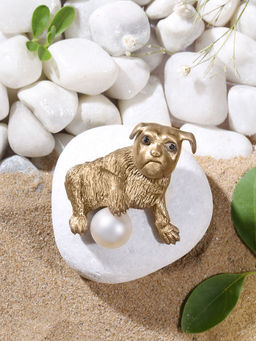 Cosa Nostraa - Dog And The Ball Brooch
