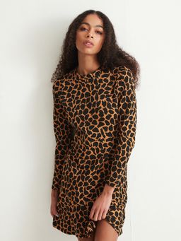 Cover Story - Animal Print Shift Dress