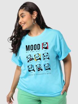 Bewakoof - Blue Graphic T-Shirts