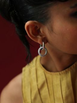 ESME - Silver The Whole Earrings