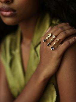 ESME - Purple The Sculpture Ring