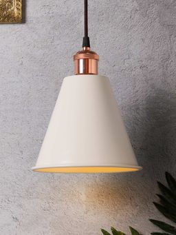 Homesake - White Guard Metal Ceiling Pendant Lamp Rose Gold