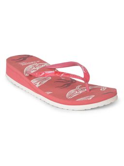 Bata - Womens Stylish and Comfortable Thong Flipflops - Red