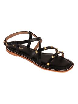 Ek_agga - Spike Black Sandals