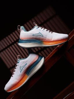 JQR - FLYING FURY PLUS Men Orange Running Shoes