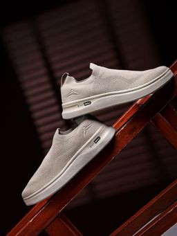 JQR - HYPERRION Men Beige Walking Shoes