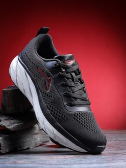 JQR - JUNO Women Black Running Shoes