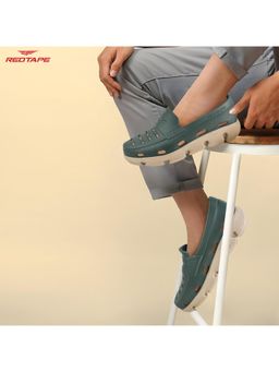 Red Tape - Mens EVA Comfort Clogs - Green