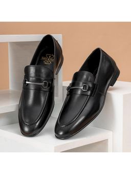 Red Tape - Men Solid Black Formal Loafers