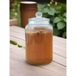 The Better Home - Transparent Glass Jar, 4.9L