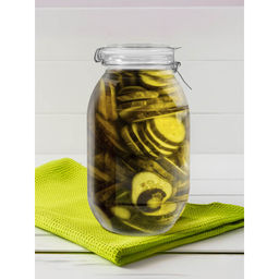 The Better Home - Glass Storage Transparent Jar, 3L