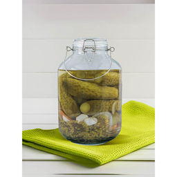 The Better Home - Glass Storage Transparent Jar, 2L