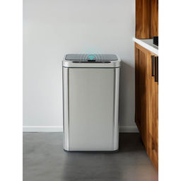 USHA SHRIRAM - Silver Sensor Automatic Dustbin, 25L