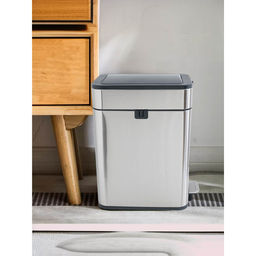 USHA SHRIRAM - Silver Peddle Dustbin, 30L