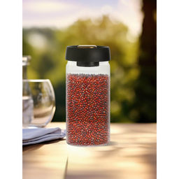 The Better Home - Borosilicate Jar with Vacuum Lid Transparent, 1800Ml