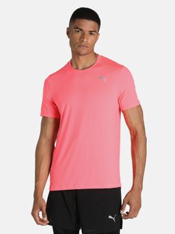 Puma - Run Cloud Spun M Men Pink T-shirt