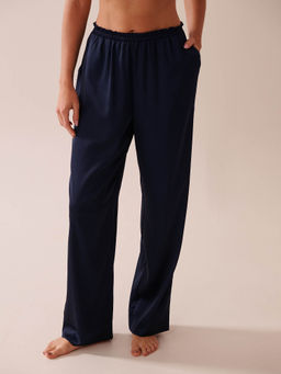 La Vie En Rose - Frill Detail Satin Pyjama