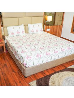 Videksha Home & Lifestyle - Blooming Bagh Bedsheet (King)