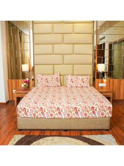 Videksha Home & Lifestyle - Canvas Of Life Bedsheet (King)