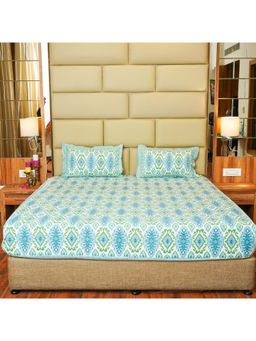 Videksha Home & Lifestyle - Ocean Oasis Bedsheet (King)