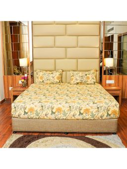 Videksha Home & Lifestyle - Sunshine Spark Bedsheet (King)
