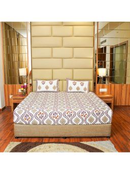 Videksha Home & Lifestyle - Symphony Garden Bedsheet (King)