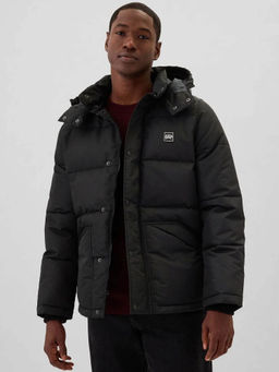GAP - Black Men's Hooded Jacket