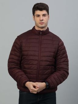 Cantabil - Wine Casual Jacket for Men Breathable and Soft
