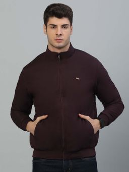 Cantabil - Wine Casual Jacket for Men Breathable and Soft
